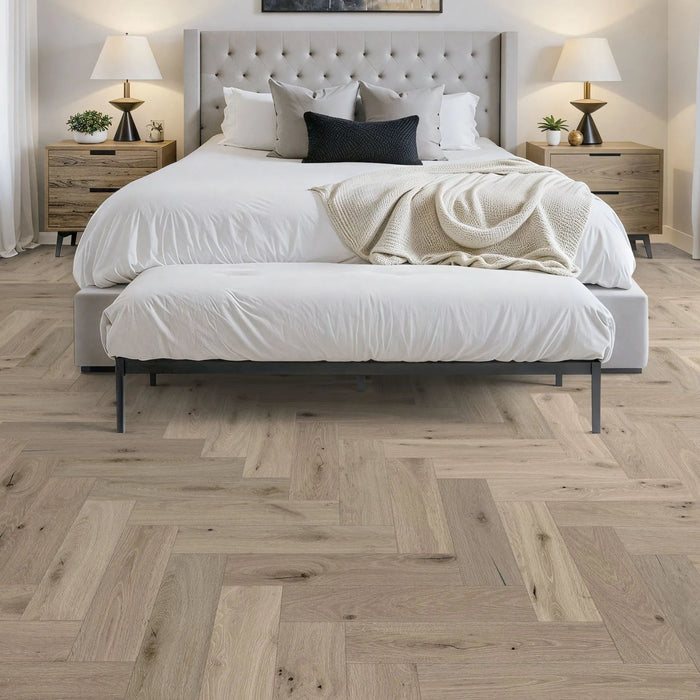 Choice Flooring - High Country Engineered Hardwood Series - Grand Peak Herringbone