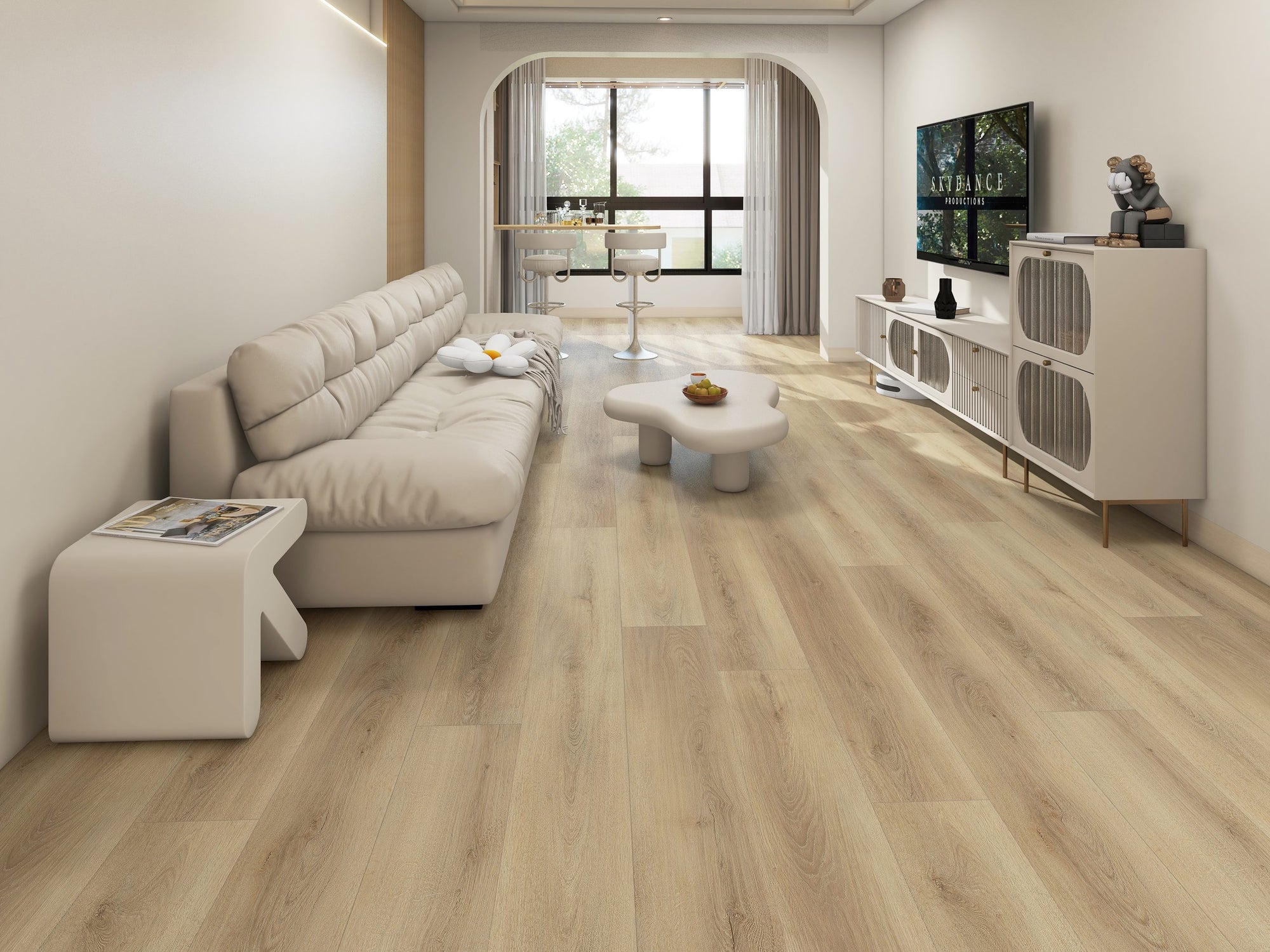 Naturally Aged Flooring - Park Luxury Vinyl Plank - Hot Springs