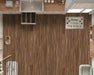 LW Flooring - Township 7.25" x 48" Vinyl Glue Down Plank - Hudson Top Down