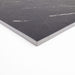 Lungarno - Parisian Chequer 12" x 12" Porcelain Tile - Noire Corner