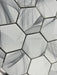 Mosaic & Tile Depot - Kromatica Collection Glass Hex Mosaic - Tech