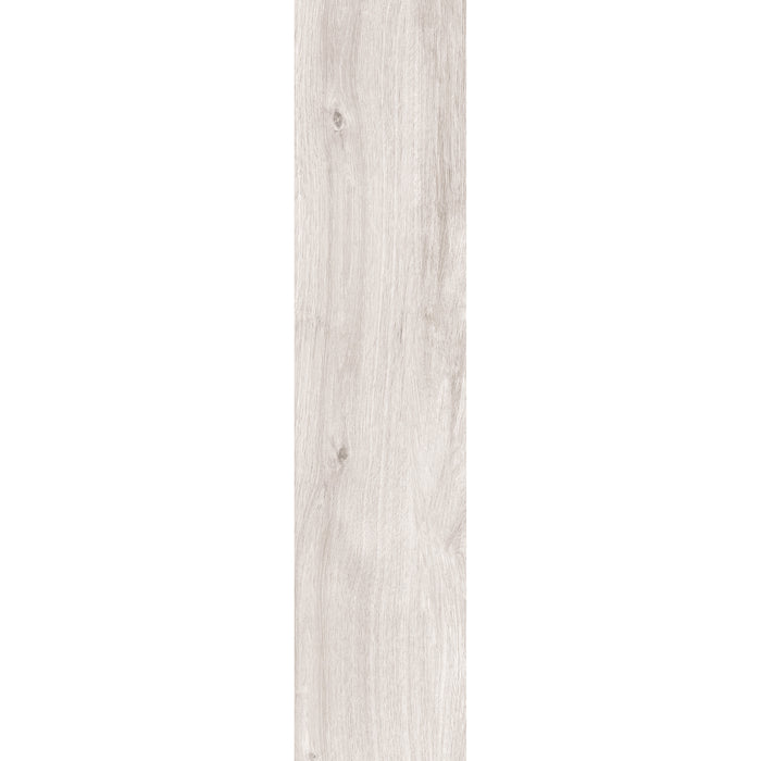 Moma Ceramiche - Oak - 8" x 36" Wood Look Porcelain Tile - White