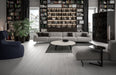 Moma Ceramiche - Oak - 8" x 36" Wood Look Porcelain Tile - White Installed 3