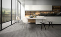 Moma Ceramiche - Oak - 8" x 36" Wood Look Porcelain Tile - Dark Installed