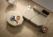 Moma Ceramiche - Oak - 8" x 36" Wood Look Porcelain Tile - Blonde Installed2