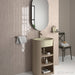 Equipe - Island Collection - 2.5 in. x 8 in. Ceramic Wall Tile - Dorian Installed