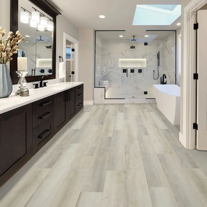 MetroFlor - Inception Reserve 200 Luxury Vinyl Plank Collection - Cloudless Oak Room Scene
