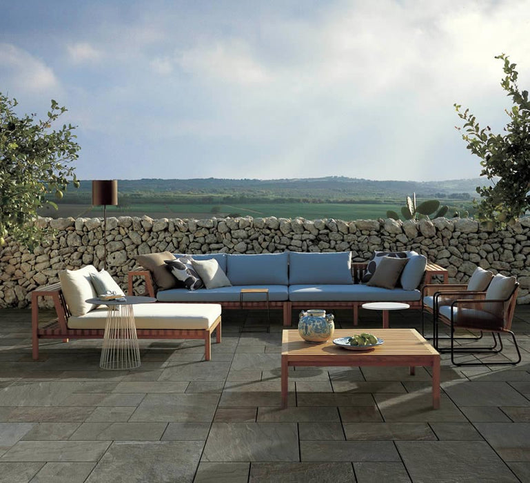 Kronos USA - Pennsylvania Collection - 24 in. x 24 in. Porcelain  Tile Pavers - True Blue Room Scene 2