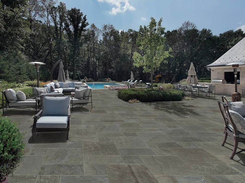 Kronos USA - Pennsylvania Collection - 24 in. x 24 in. Porcelain Tile Pavers - True Blue Room Scene4