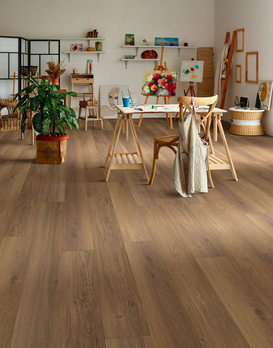 Engineered Floors - Restore Collection - 9 in. x 60 in. - Sedona floor installation