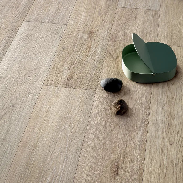 Arizona Tile - Bio Attitude 8&quot; x 48&quot; Rectified Porcelain Tile - Almond floor installation