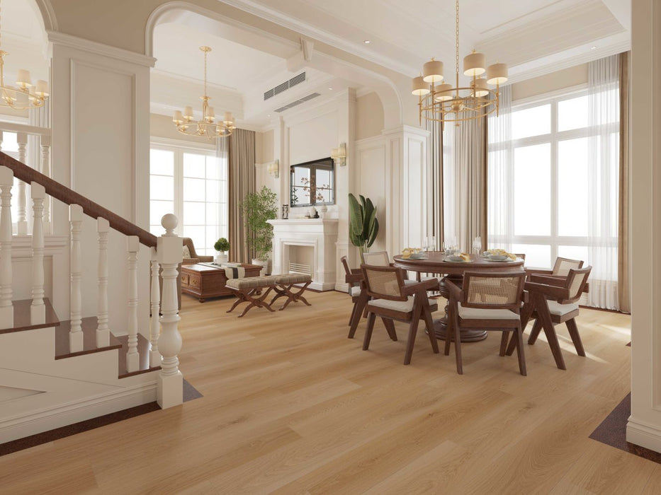 Lions Floor - Haven Heights 9 1/3" x 60" Laminate - Elm Terrace Room Scene