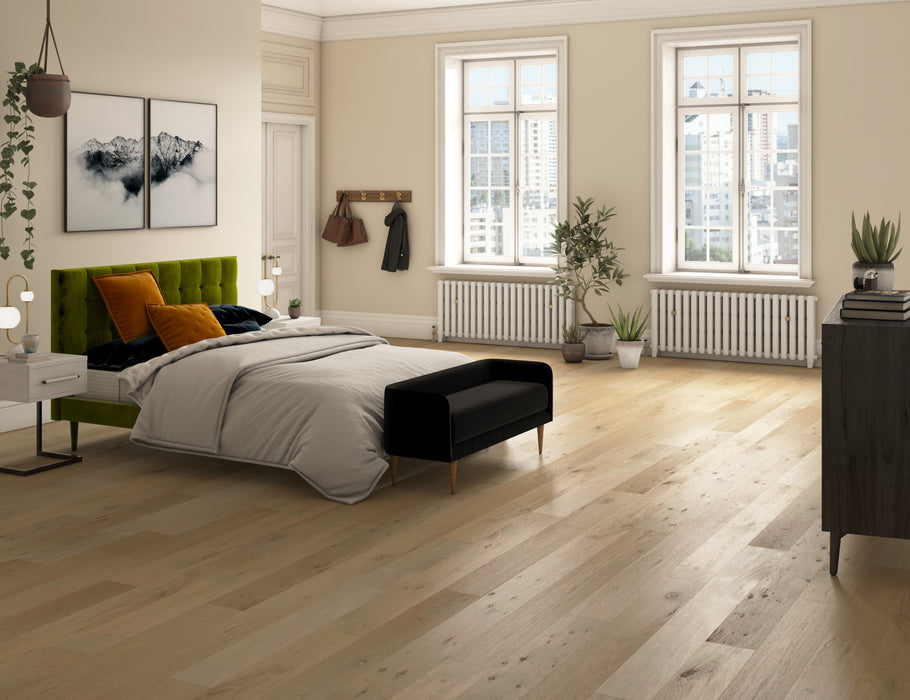 LM Flooring - Reaction Engineered Hardwood - Sandstone Installed