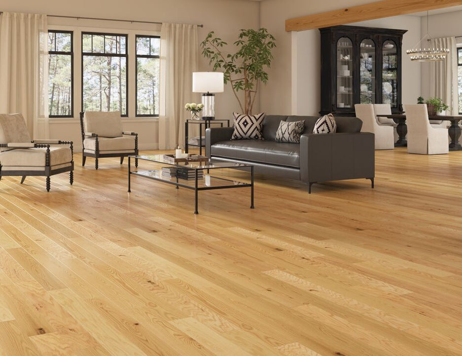 LM Flooring - Town Square Collection - 5 in. x 48 in. Engineered Hardwood - Natural Red Oak Room Scene