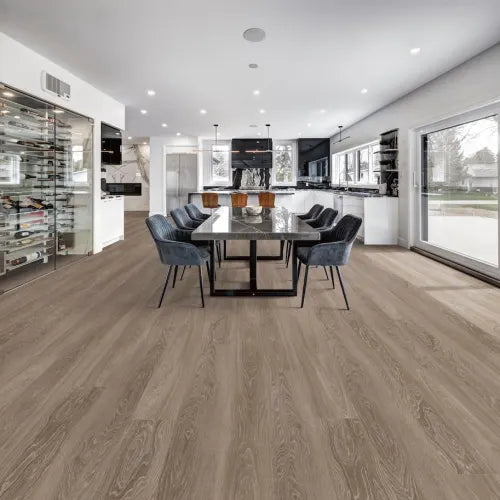 Nuvelle - Lux Luxury Vinyl - 9" x 72" - Moonstone Room scene