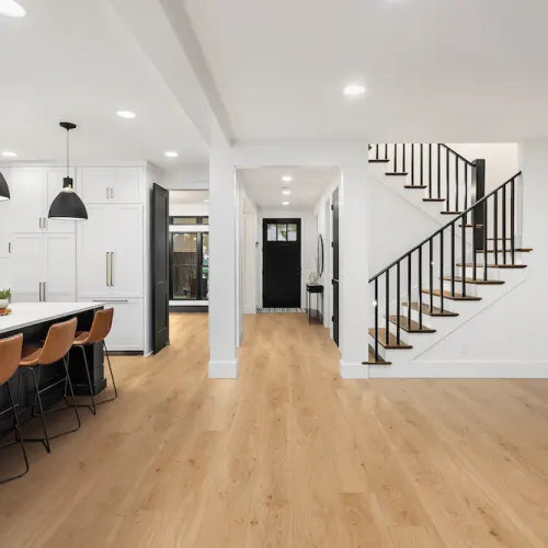 Nuvelle - Lux Luxury Vinyl - 9" x 72" - Sunstone Room Scene