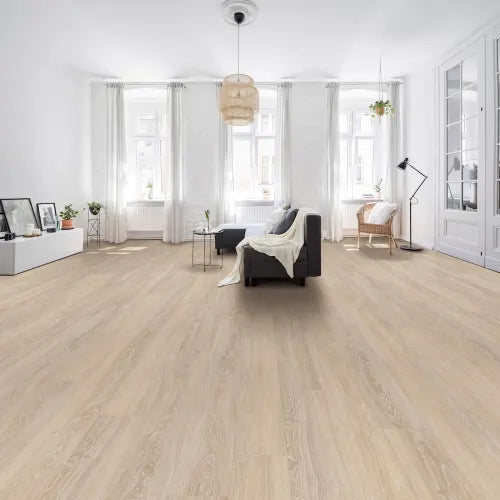 Nuvelle - Lux Luxury Vinyl - 9" x 72" - Pearl Room scene