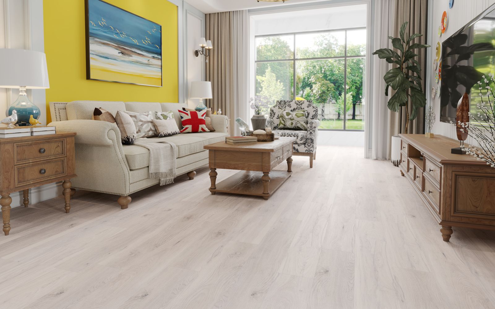 Lions Floor - Naturual Essence Plus 9" x 60" SPC - Azur