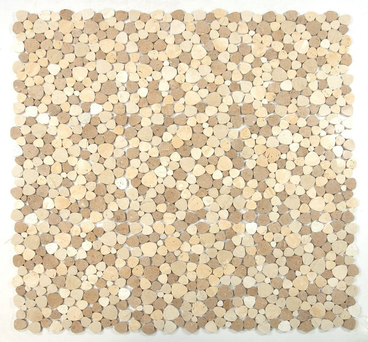 Elysium - Aphrodite Mix Brown Marble Mosaic 2