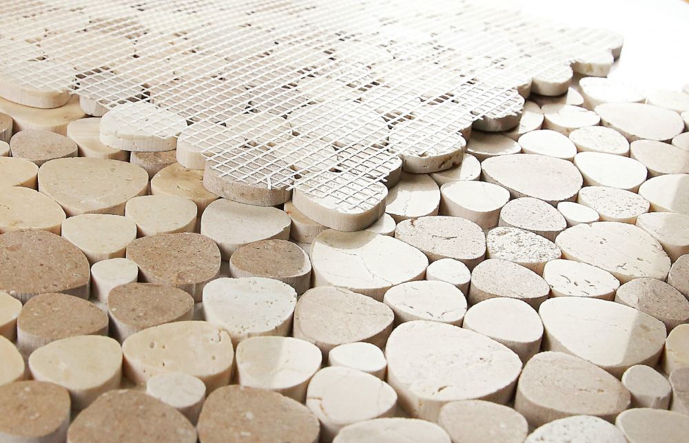 Elysium - Aphrodite Mix Brown Marble Mosaic 3