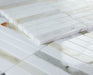 Elysium - Slot 11.75 in. x 11.75 in. Marble Mosaic - Calacatta Long 3