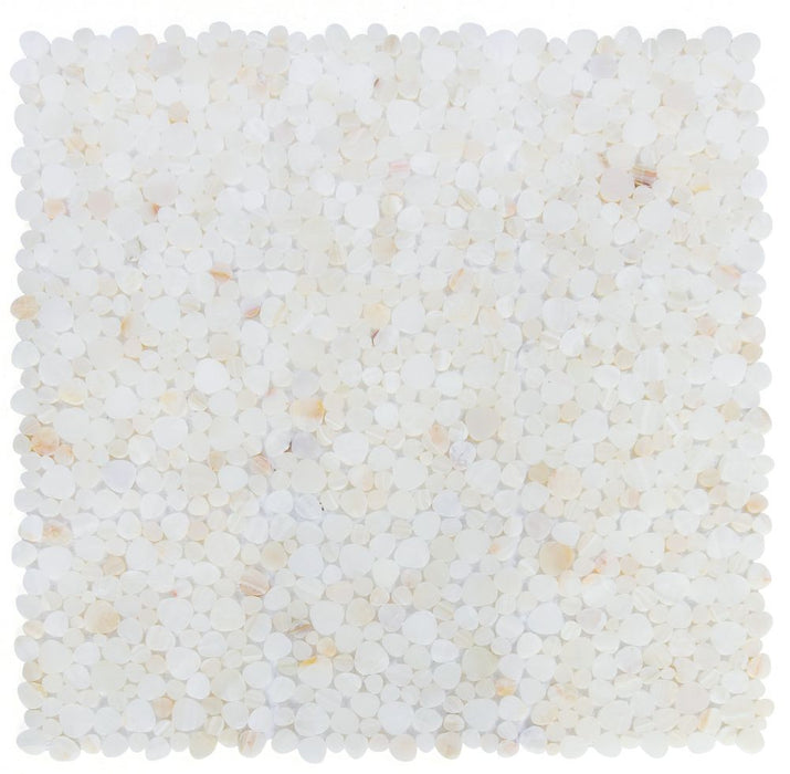 Elysium - Aphrodite Onyx White Honed Marble Mosaic 2