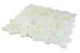 Elysium - Aphrodite Onyx White Honed Marble Mosaic 4