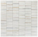 Elysium - Slot 11.75 in. x 11.75 in. Marble Mosaic - Eura Wood Honed 2