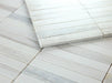 Elysium - Slot 11.75 in. x 11.75 in. Marble Mosaic - Eura Wood Honed 3