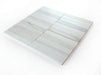 Elysium - Slot 11.75 in. x 11.75 in. Marble Mosaic - Eura Wood Honed 4