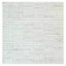 Elysium - Slot 11.75 in. x 11.75 in. Marble Mosaic - Carrara Honed 2