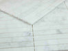 Elysium - Slot 11.75 in. x 11.75 in. Marble Mosaic - Carrara Honed 3