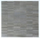 Elysium - Slot 11.75 in. x 11.75 in. Marble Mosaic - Basalt 2