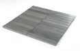 Elysium - Slot 11.75 in. x 11.75 in. Marble Mosaic - Basalt 4