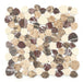 Elysium - Aphrodite Burgundy Brown Marble Mosaic