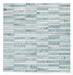 Elysium - Slot 11.75 in. x 11.75 in. Marble Mosaic - Jade 2
