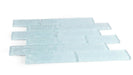 Elysium - Ripple 11.75 in. x 11.75 in. Glass Mosaic - Blue 4