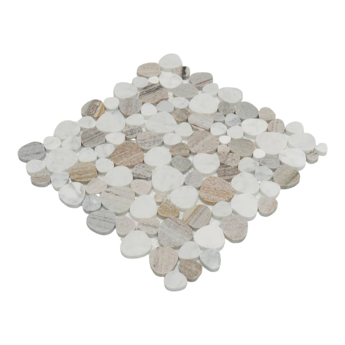 Elysium - Aphrodite Crystal Grain Marble Mosaic 4
