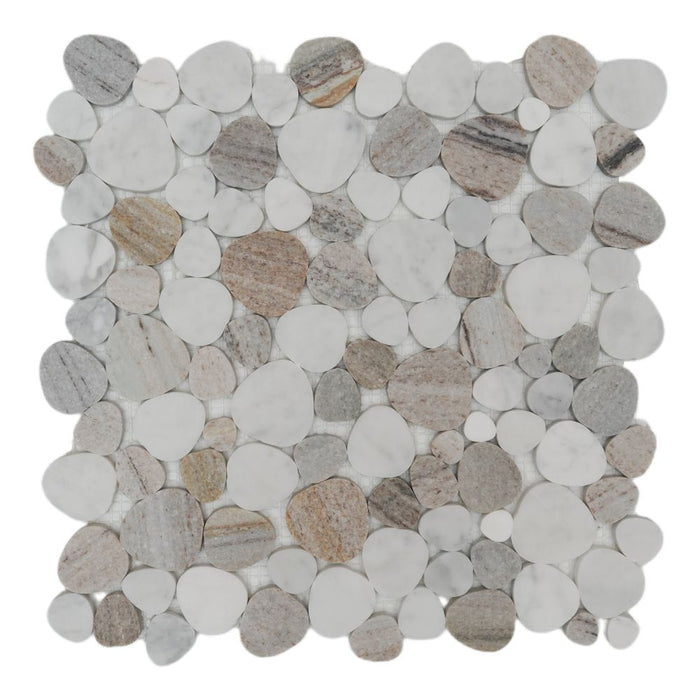 Elysium - Aphrodite Crystal Grain Marble Mosaic