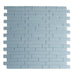 Elysium - Ripple 11.75 in. x 11.75 in. Glass Mosaic - Pewter 2