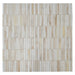 Elysium - Slot 11.75 in. x 11.75 in. Marble Mosaic - Onyx Ivory 2