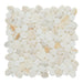 Elysium - Aphrodite Onyx Ivory Honed Marble Mosaic
