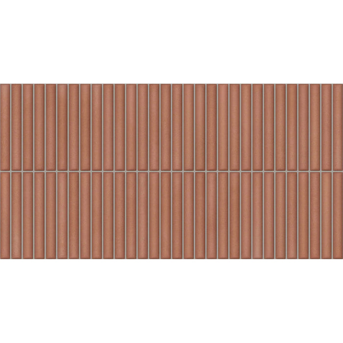 MDT - Deco Lingot 12 in. x 24 in. Porcelain Tile - Coral