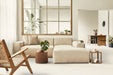 Specialty Tile - Bestow - 12" x 24" - Porcelain Tile - Matte - Saori Cream wall installation