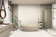 Specialty Tile - Bestow - 12" x 24" - Porcelain Tile - Matte - Telares Cream wall installation