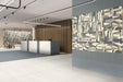 Specialty Tile - Bestow - 24" x 48" - Porcelain Tile - Matte - Telares Indigo floor installation