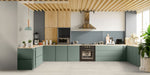 Specialty Tile - Bestow - 12" x 12" - Porcelain Tile - Matte - Saori Indigo wall installation