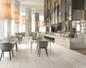 Milestone - Native Series - 8" x 48" Wood Look Porcelain Tile - Poplar floor installation