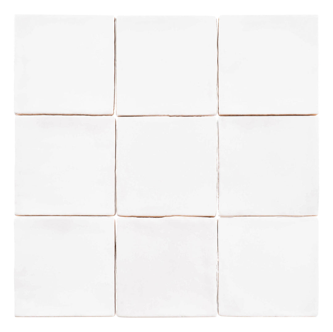 Bellagio - Martha's Manor Collection - 4" x 4" Ceramic Tile - Cottontail