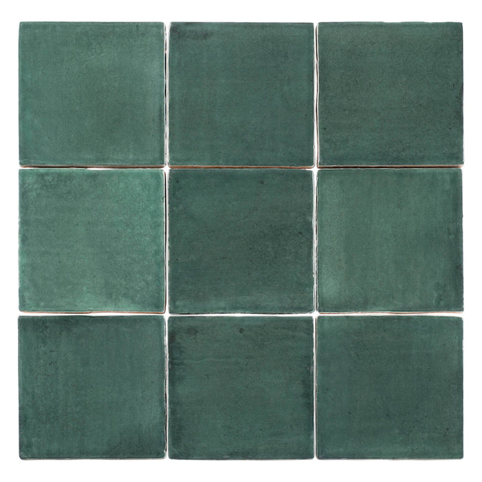 Bellagio - Martha's Manor Collection - 4" x 4" Ceramic Tile - Myrtle Grove